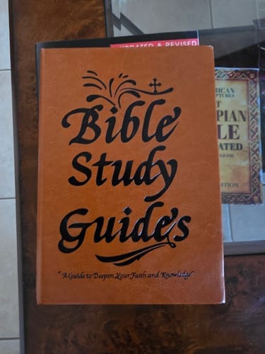Customer photo review of Bible Study Guide Journal – 66 Pages