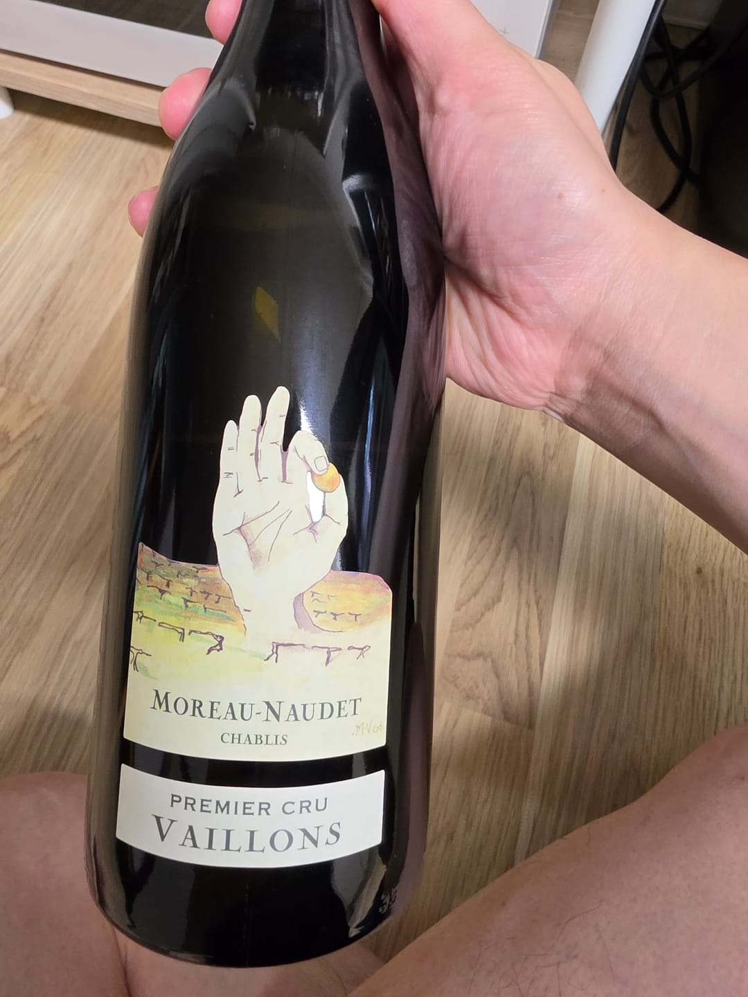 Customer photo review of Domaine Moreau Naudet Chablis 1er Cru Vaillons 2023