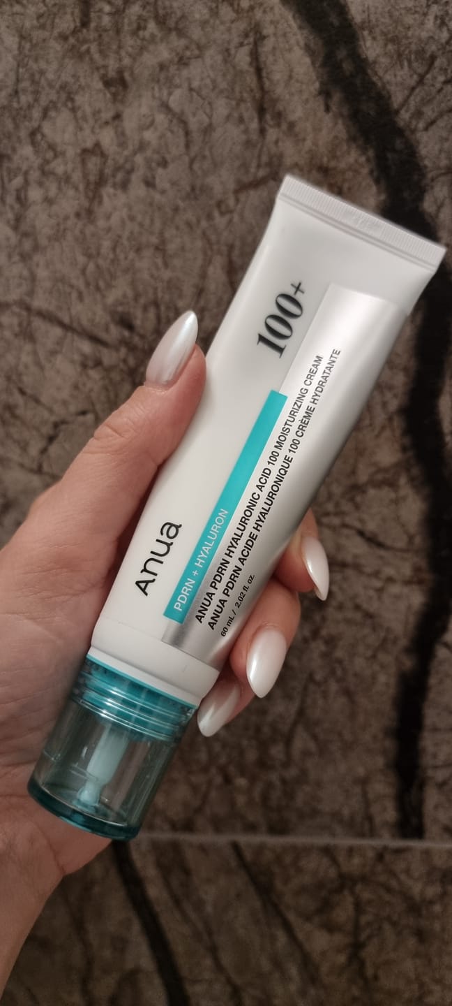 Customer photo review of Mitrinošs krēms ar PDRN un hialuronskābi Anua PDRN Hyaluronic Acid 100 Moisturizing Cream