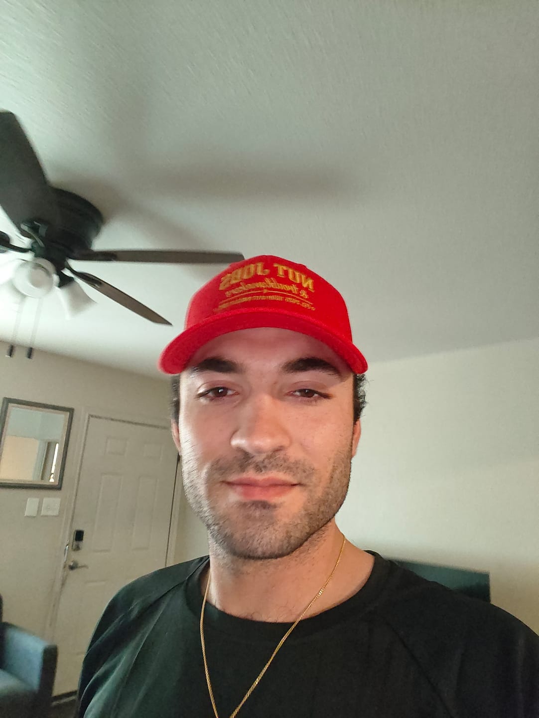Customer photo review of Nut Job Trucker Hat