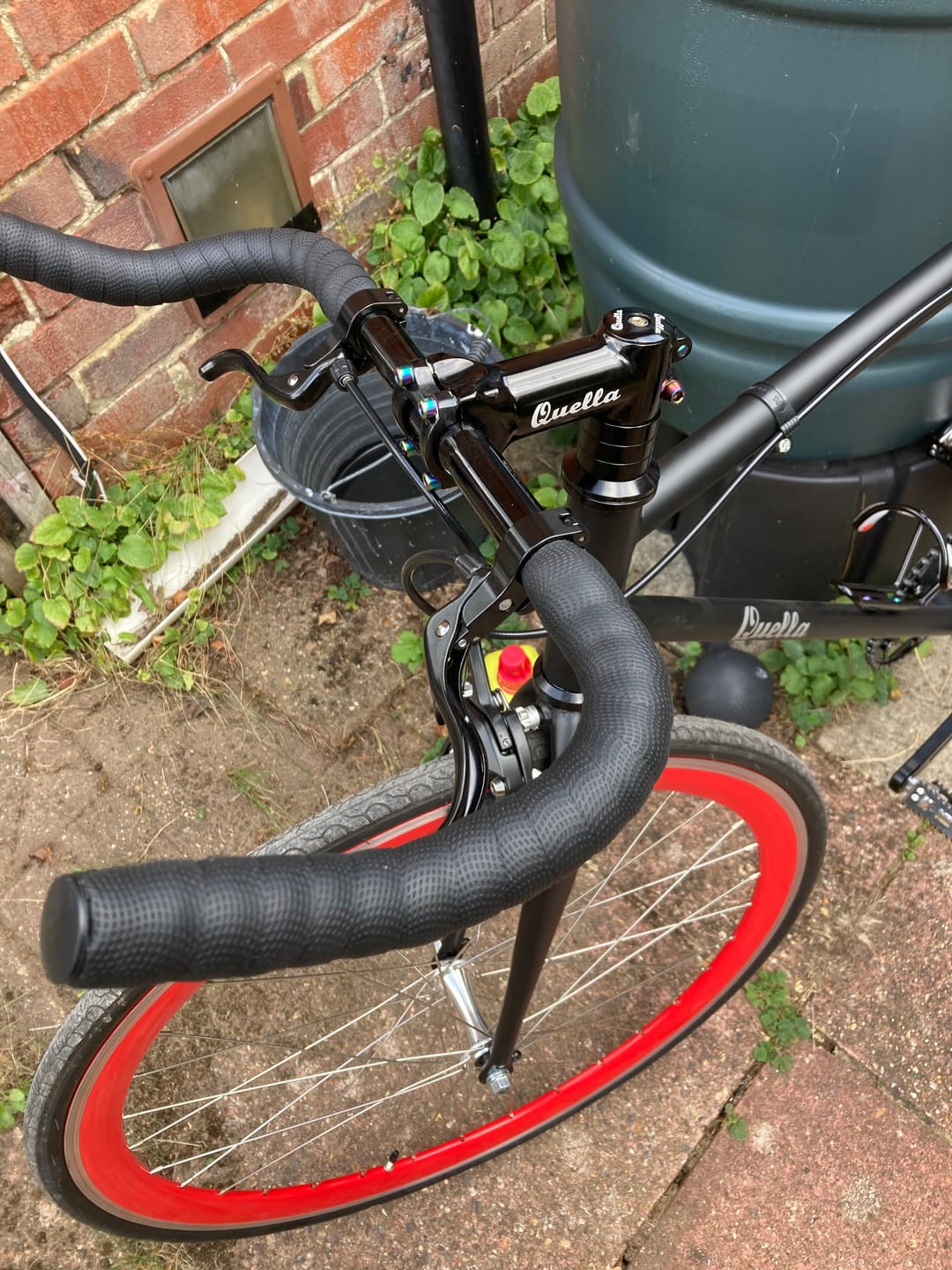 Customer photo review of Titanium Stem Bolts - 6 Pack
