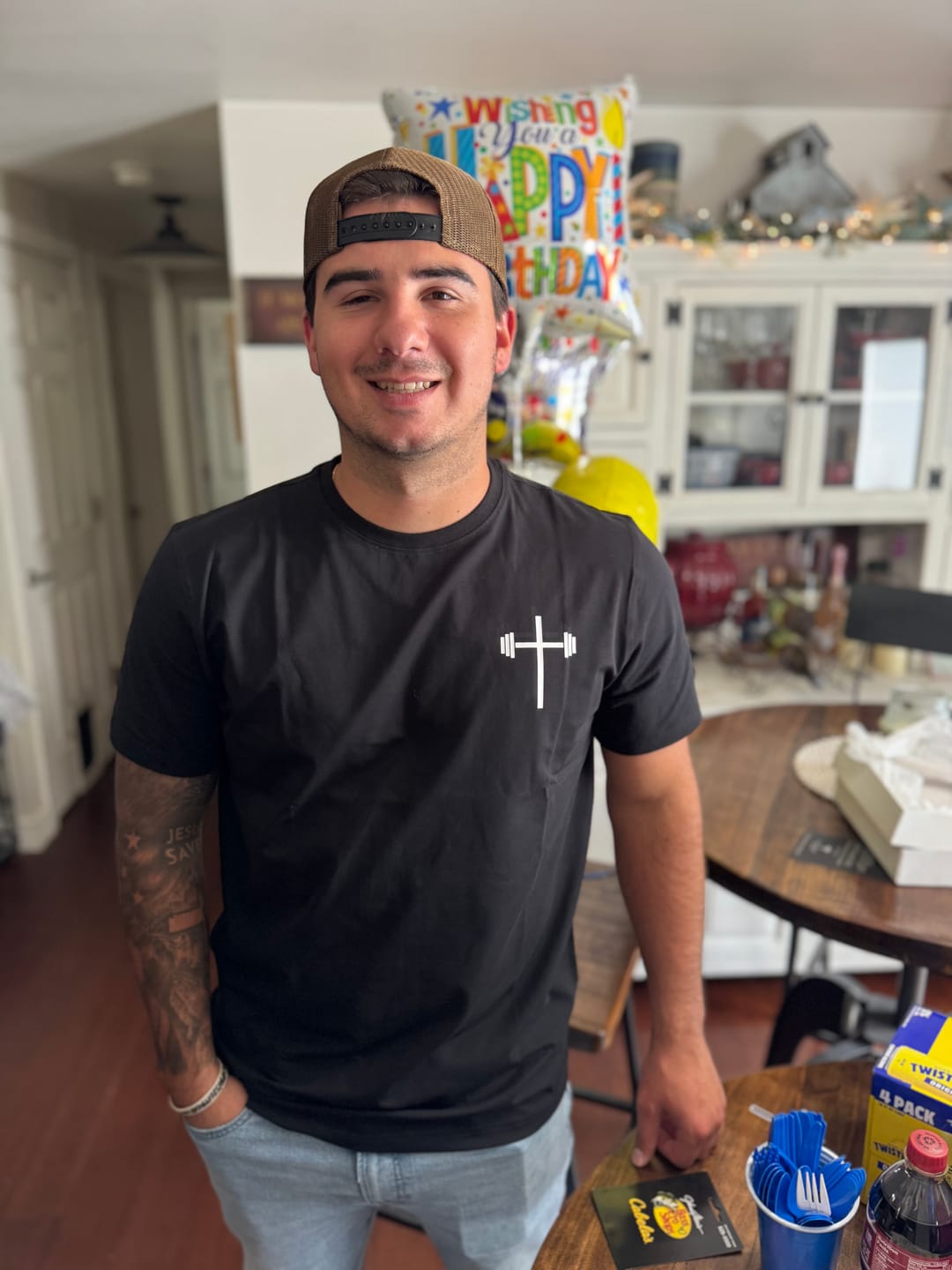 Customer photo review of Kingdom Performance Tee