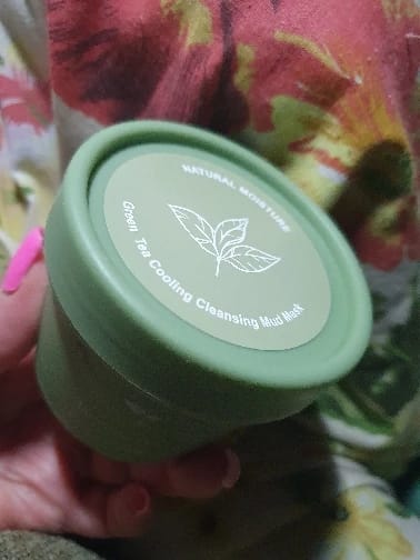 Customer photo review of Auren Cooling Clay Mask for Clear Pores