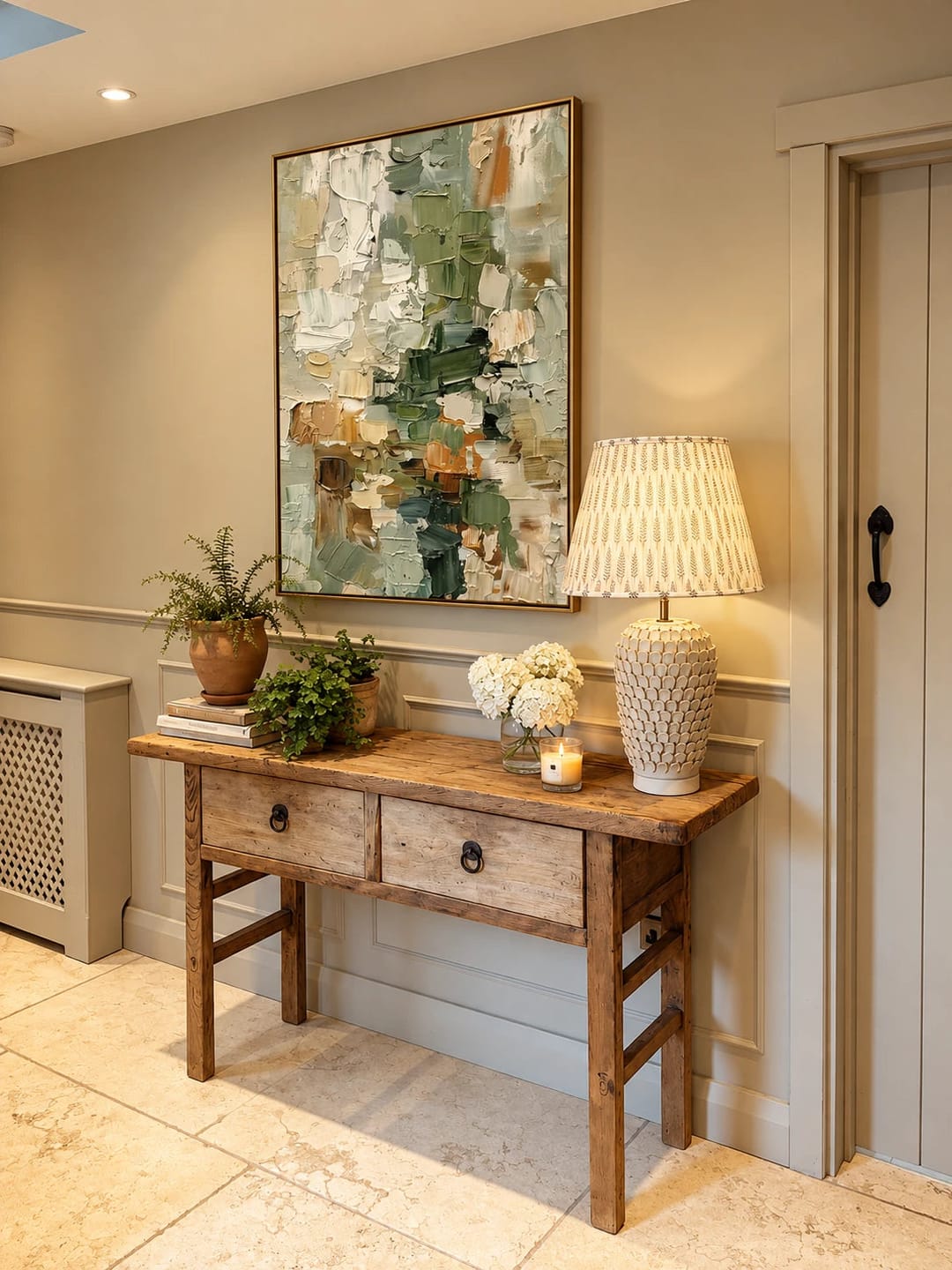 Customer photo review of Textured & Impasto Art｜Forest Abstract Harmony