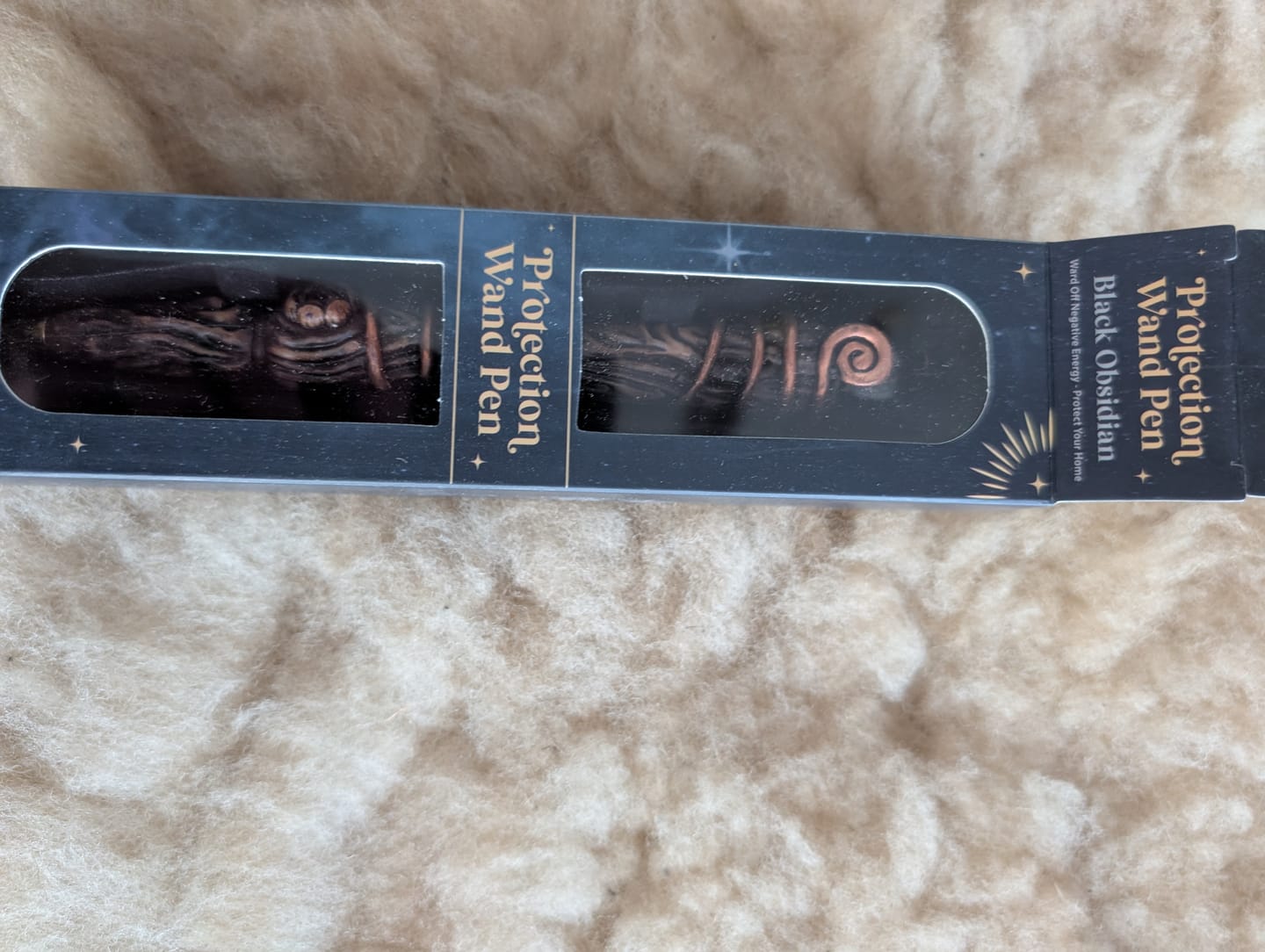 Customer photo review of Zauberstab Stift – Magischer Kugelschreiber mit Stein