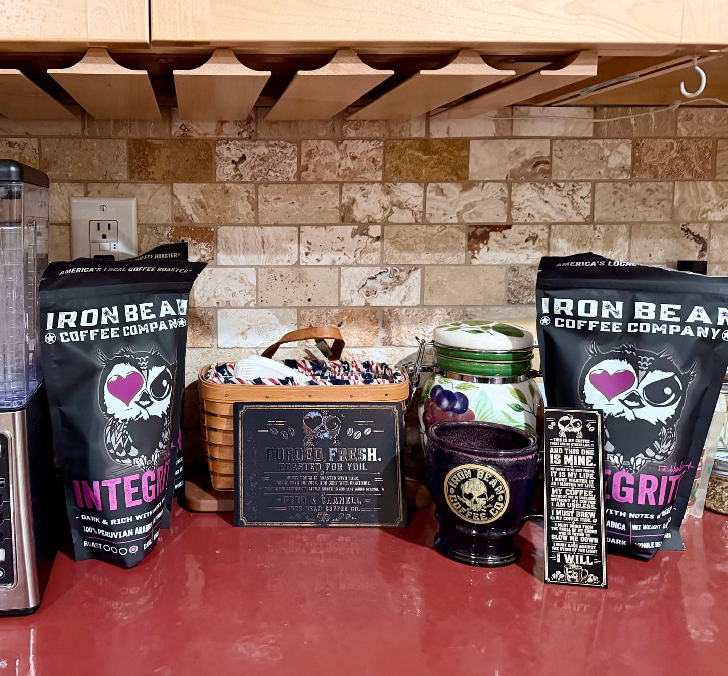 Customer photo review of Integrity™ - Dark Roast