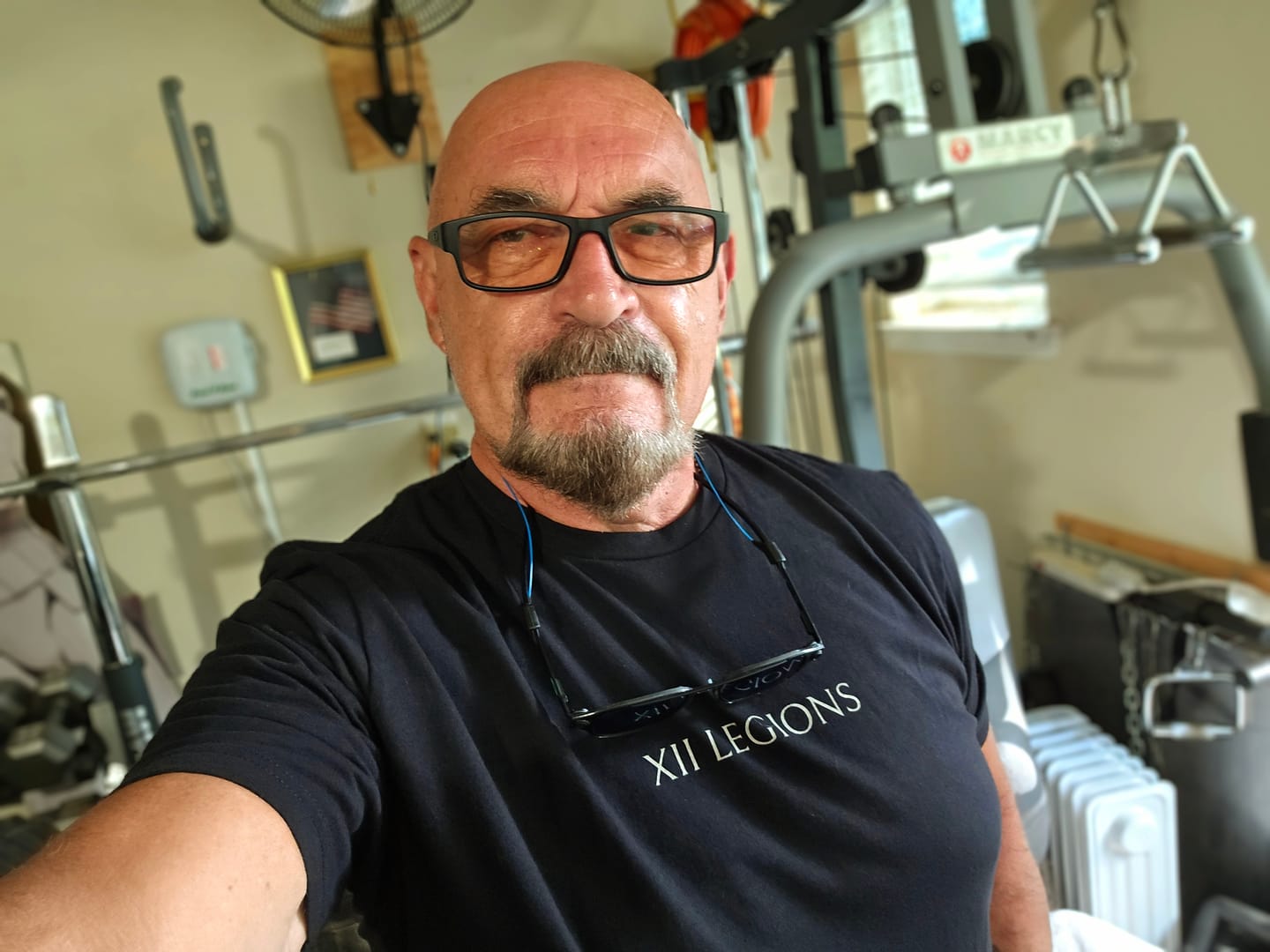Customer photo review of PSALM 3:7 T-shirt