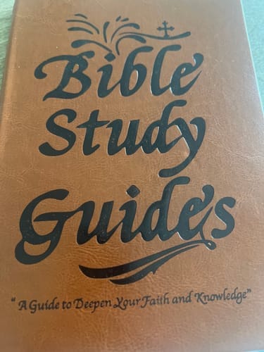 Customer photo review of Bible Study Guide Journal – 66 Pages