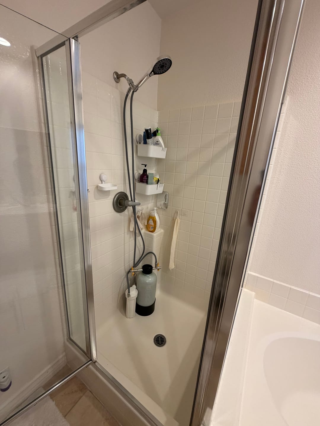 Customer photo review of Shower Water Softener System for Hard Water