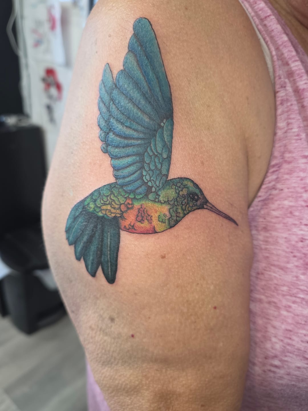Customer photo review of rEvolution Ink - Chartreuse