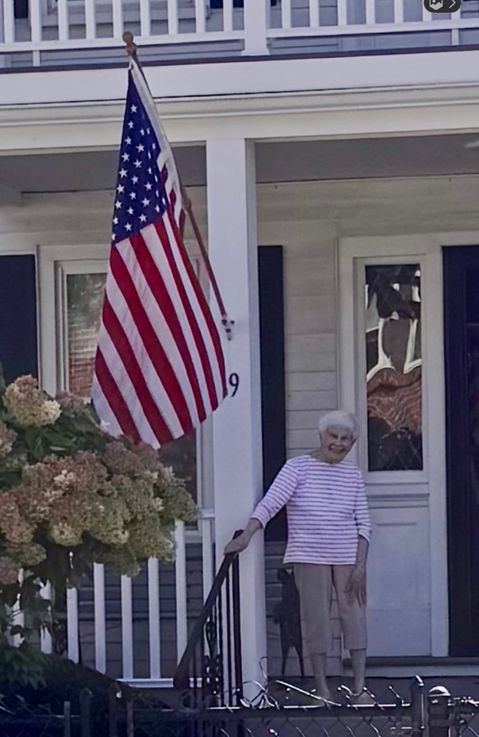 Customer photo review of 3' x 5' American Flag Set