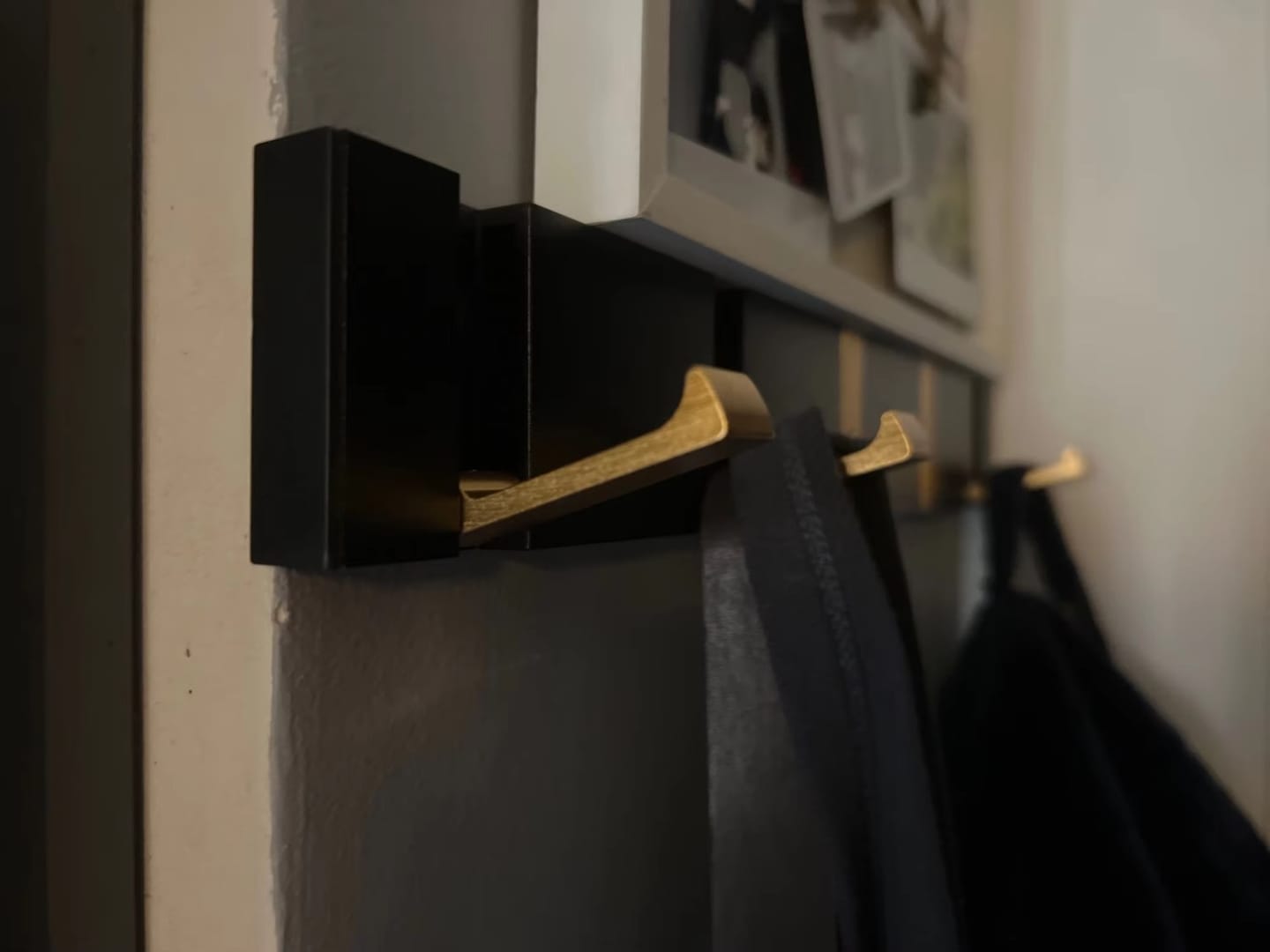Customer photo review of KlappHook | Klappbarer Garderobenhaken