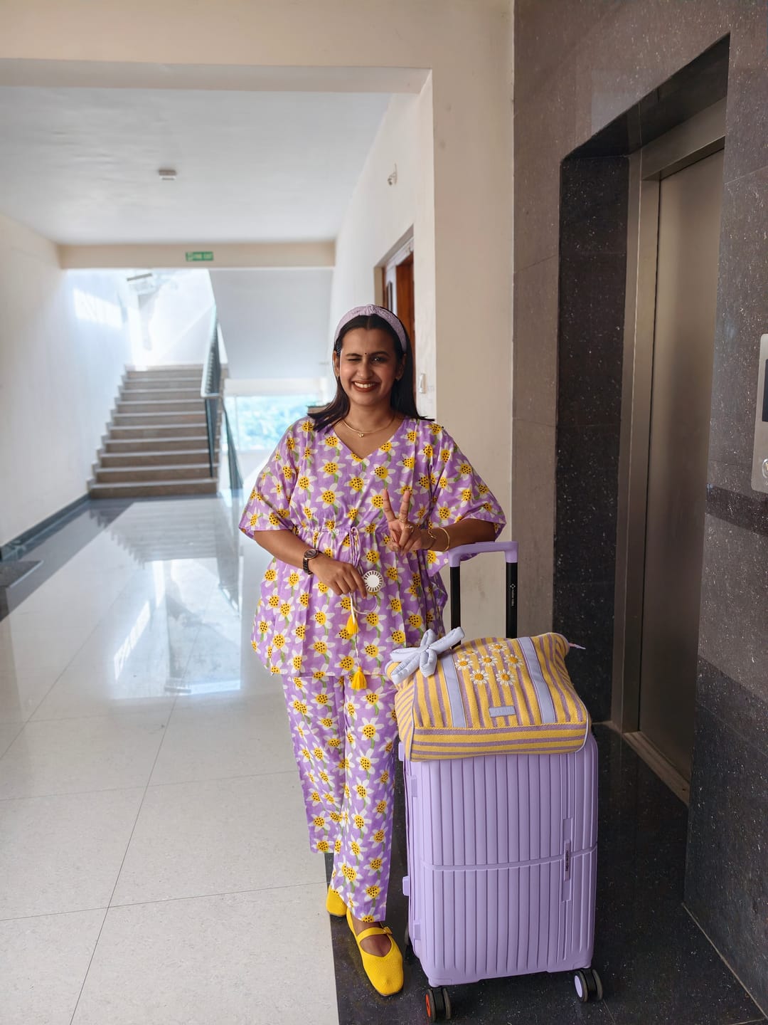 Customer photo review of Chidiya Udd Chill Jams Cotton Co-ord Set
