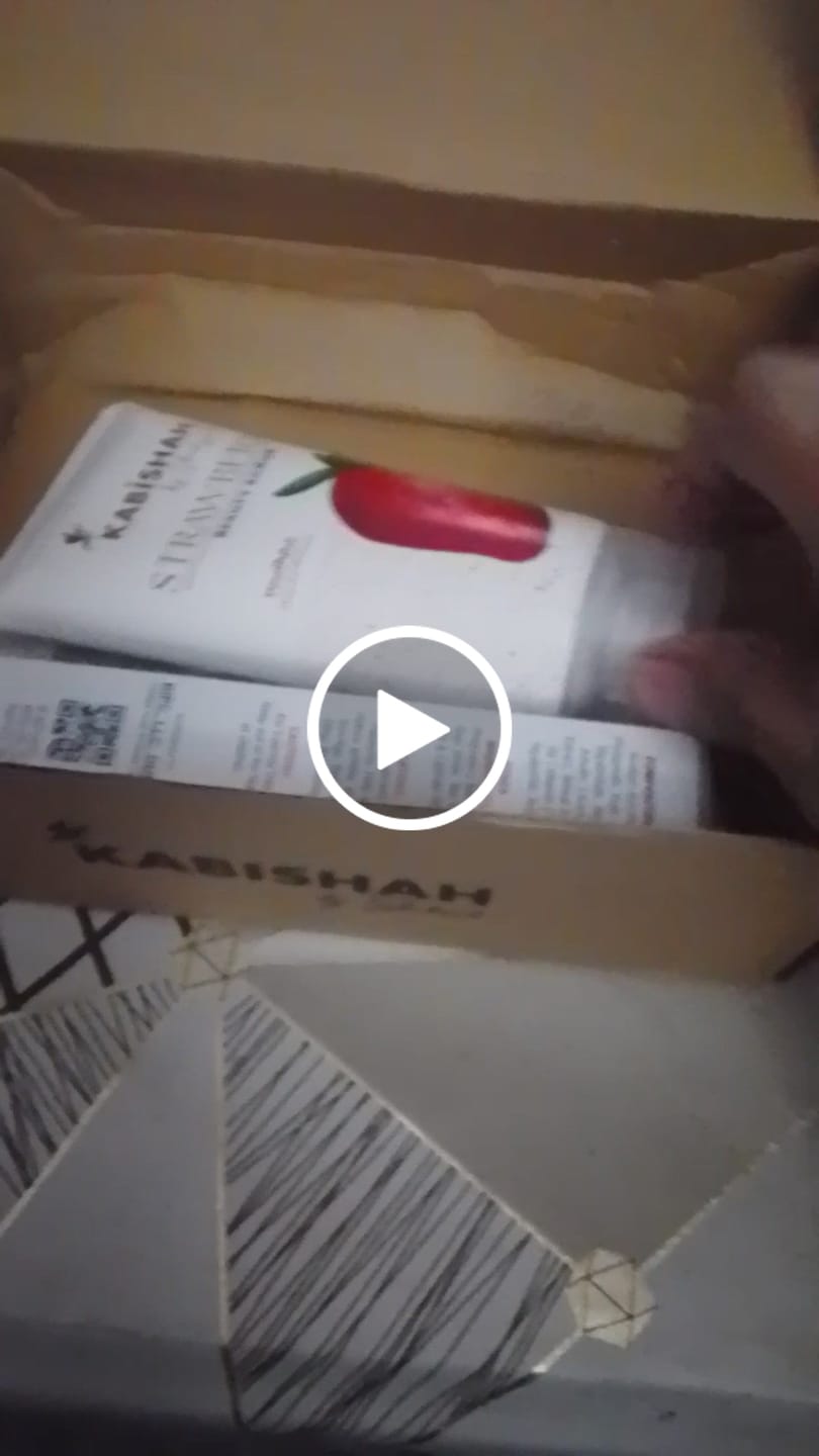 Customer video review of Strawberry Beauty Scrub