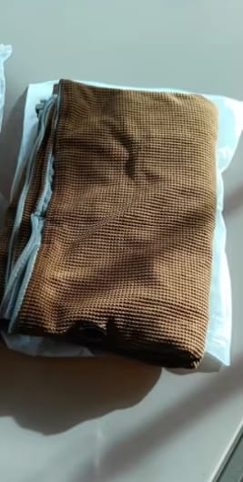 Customer photo review of Manta Calefactable de Viaje