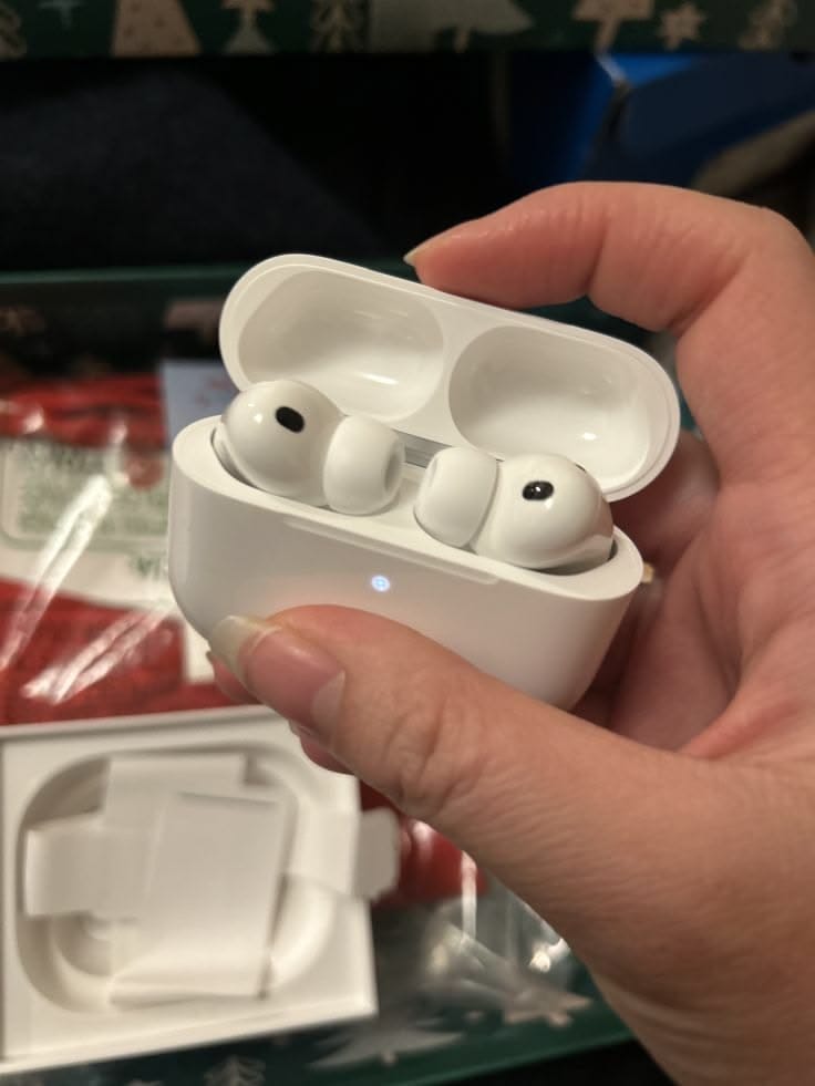 Customer photo review of AirPods Pro 3 – Latest Edition | FREE Silicone Case