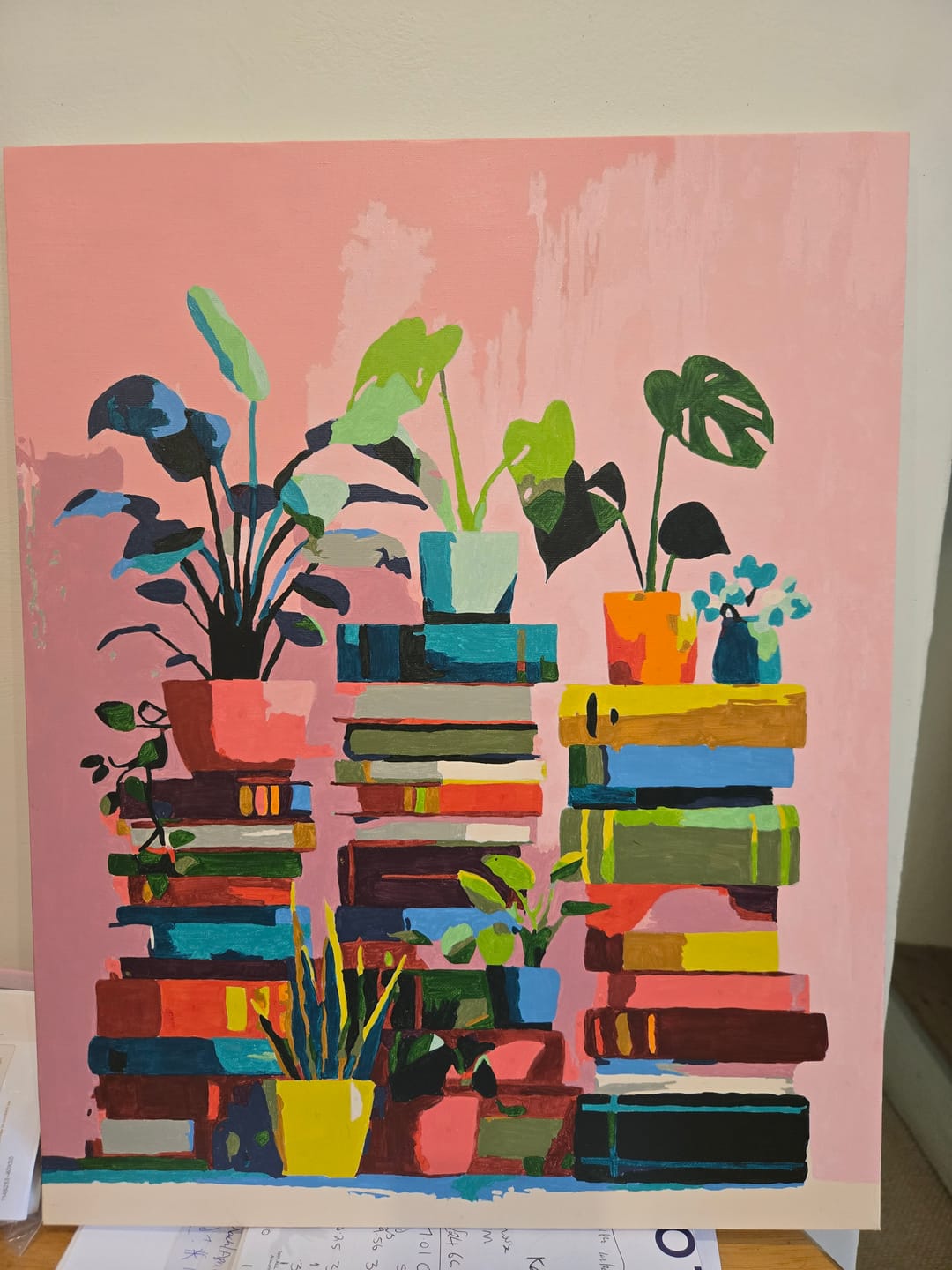 Customer photo review of Growing stories | Paint by Number