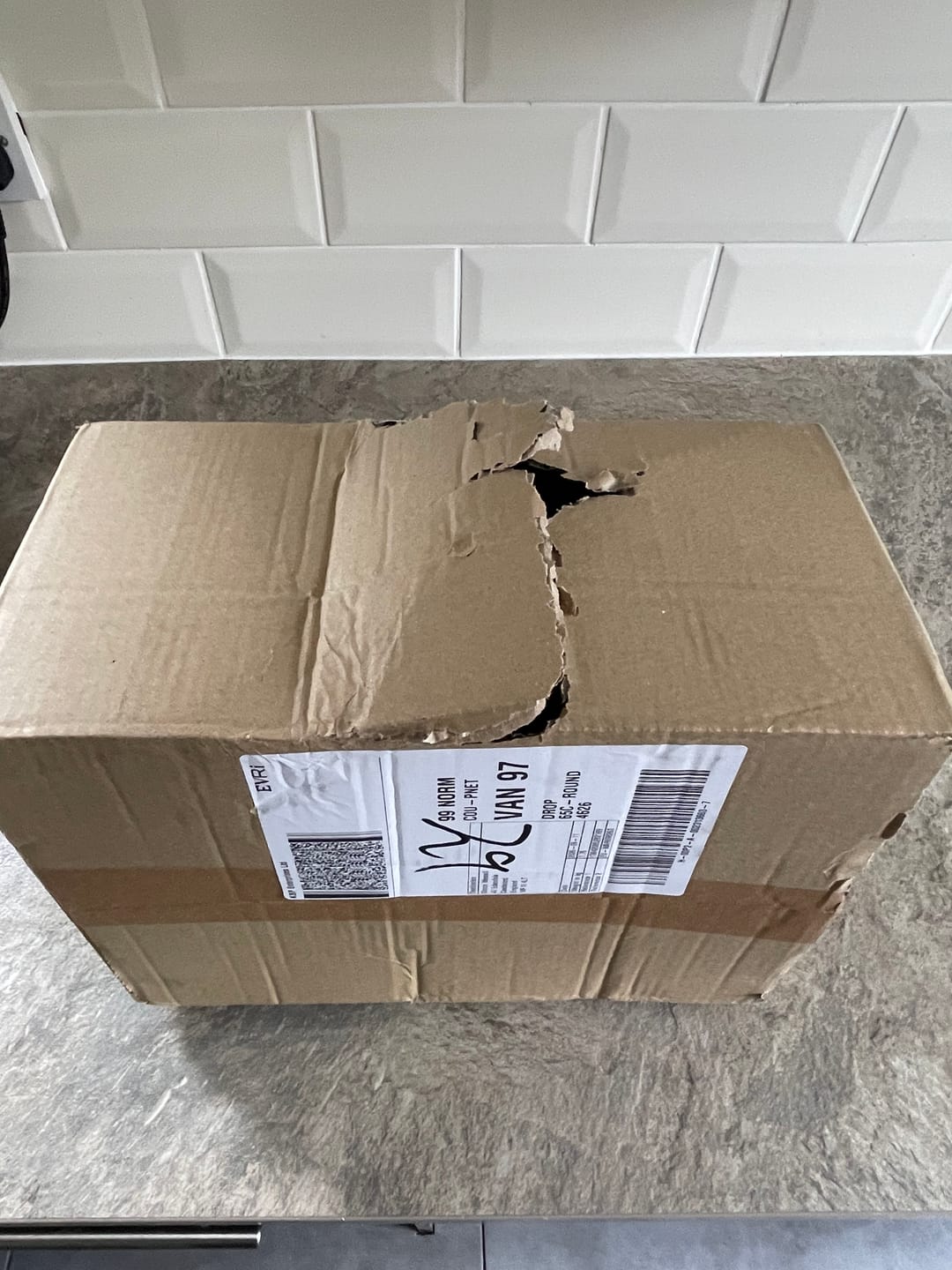 Customer photo review of Warrior Creatine Monohydrate Powder - 300g, 500g & 1KG
