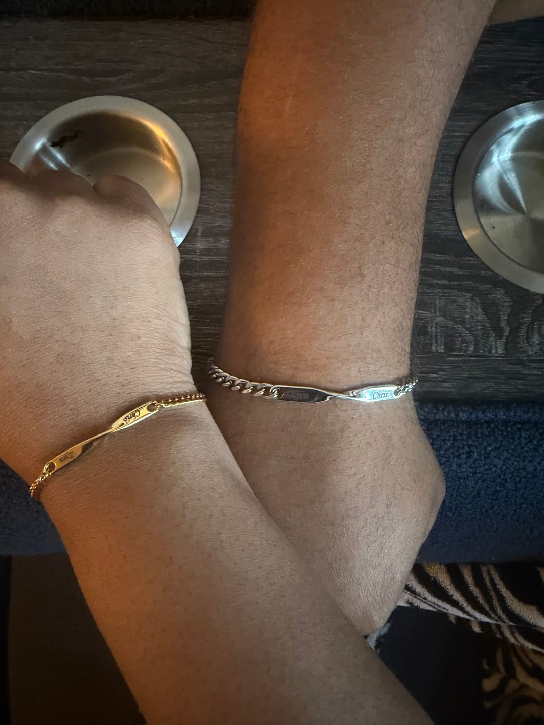 Customer photo review of Infinity Bond Matching Bracelet