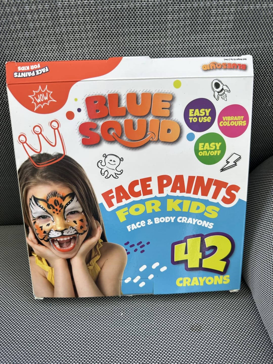 Customer photo review of Face & Body Paint Crayons