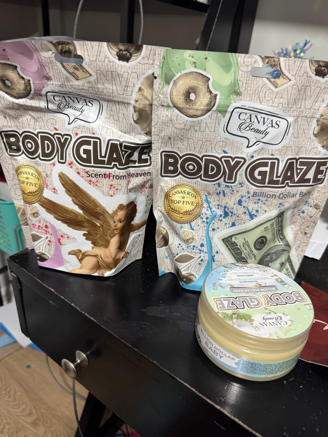 Customer photo review of BODY GLAZE: SIAMA