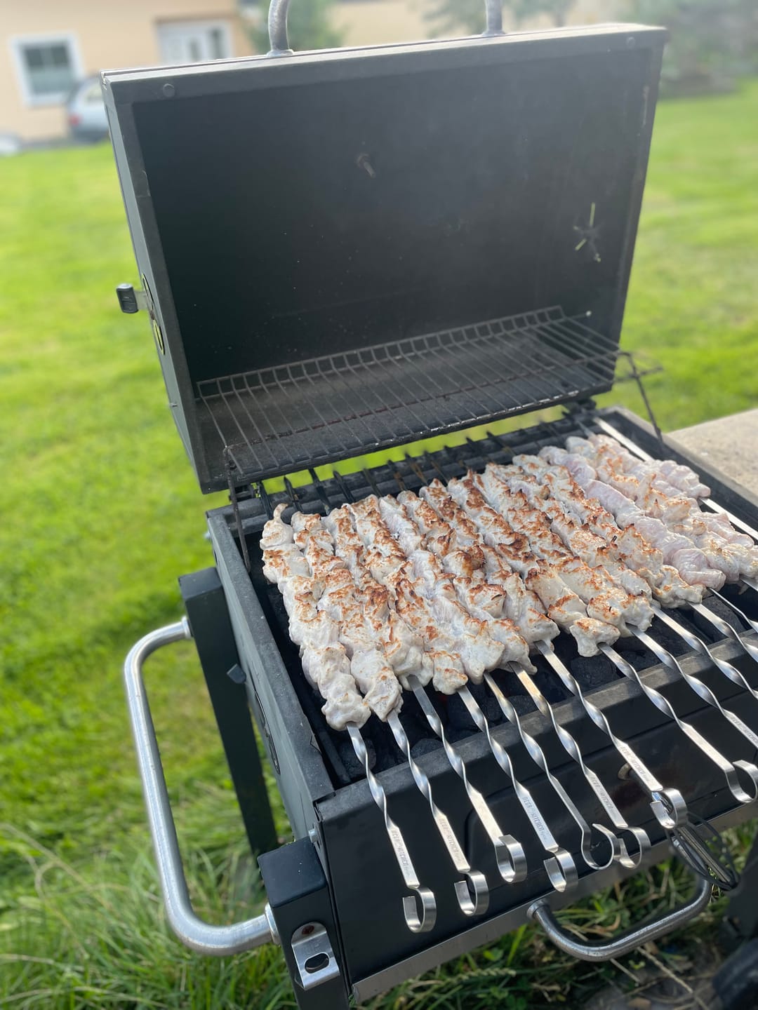 Customer photo review of Hähnchen-Schaschlik Original – zart mariniert & grillfertig | mySchaschlik