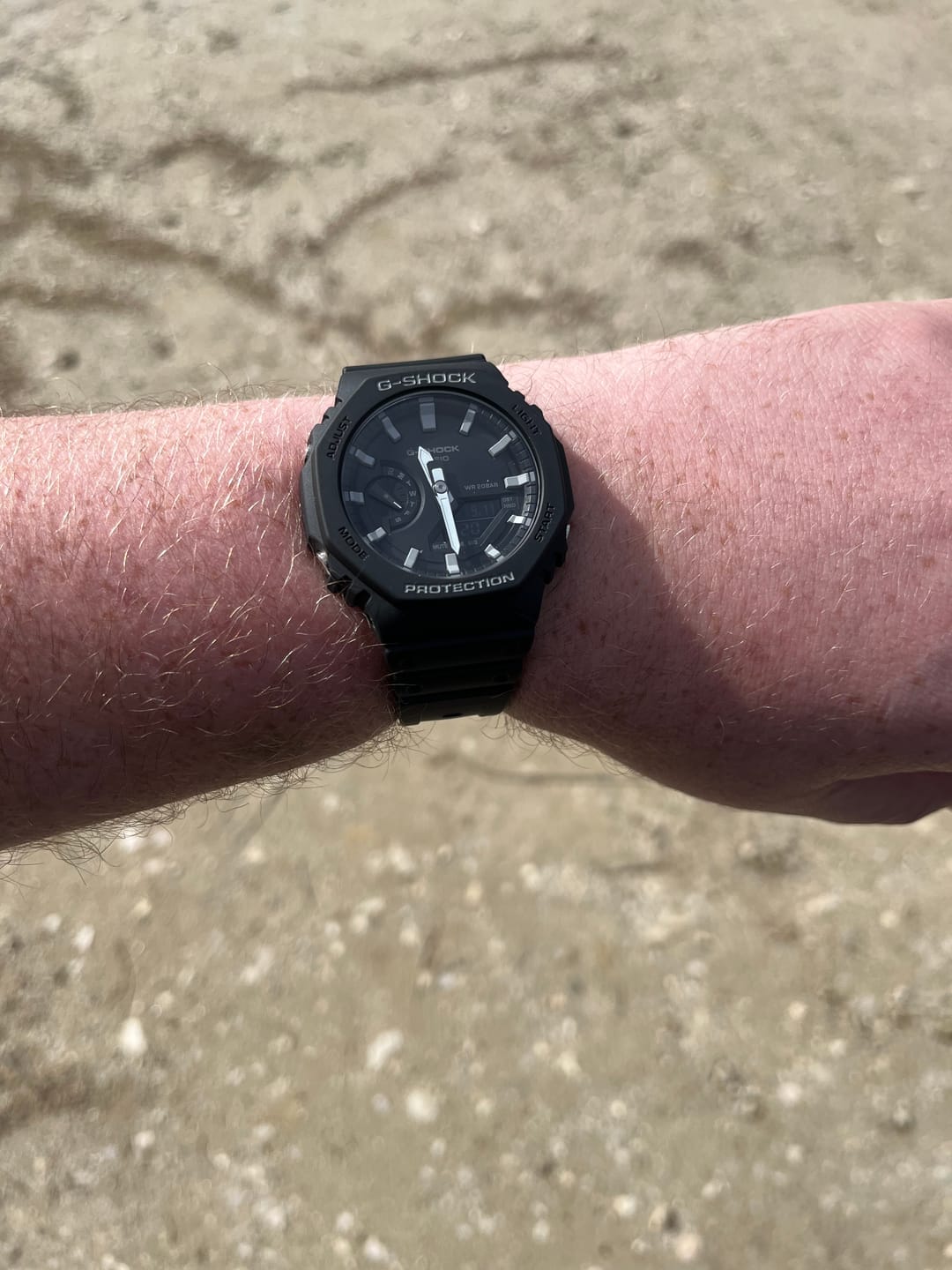 Customer photo review of Reloj Casio G-Shock Royal Oak "Casioak" GA-2100-1AJF Carbon Core Negro JDM