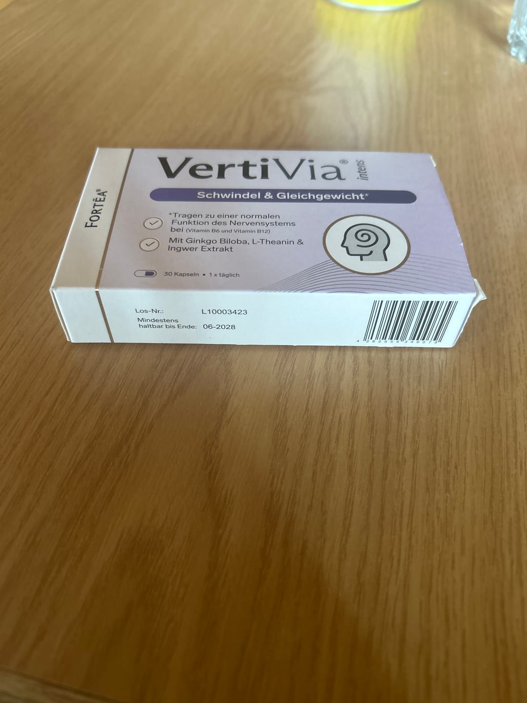 Customer photo review of VertiVia® intens – Schwindel & Gleichgewicht