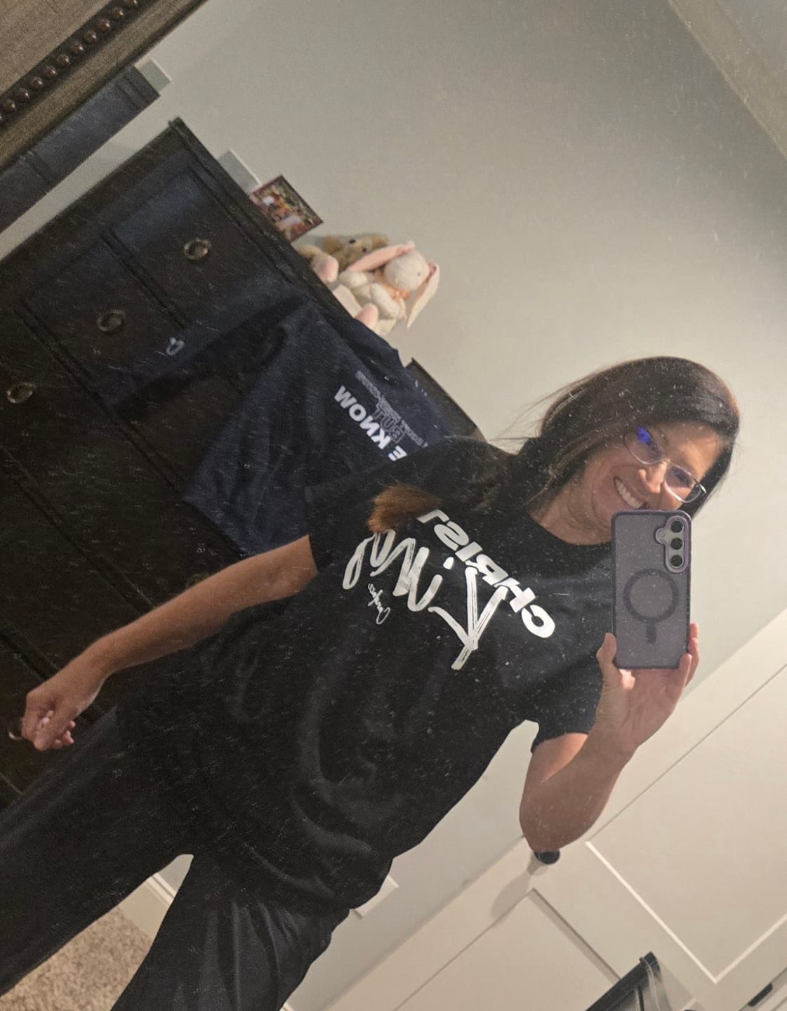 Customer photo review of Christ Is King T-Shirt
