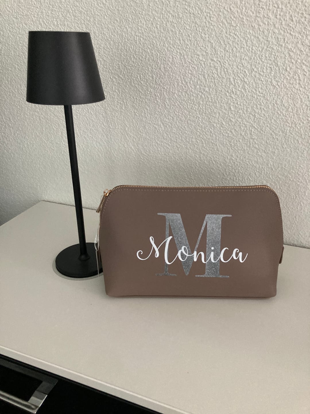 Customer photo review of Initiale - Individuelle PU Kosmetiktasche