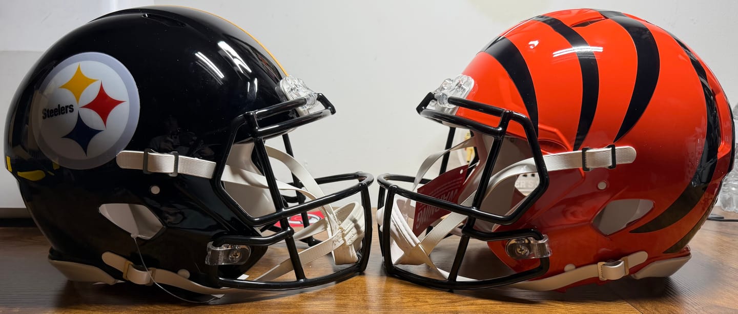 Customer photo review of Cincinnati Bengals Riddell Speed Authentic Helmet