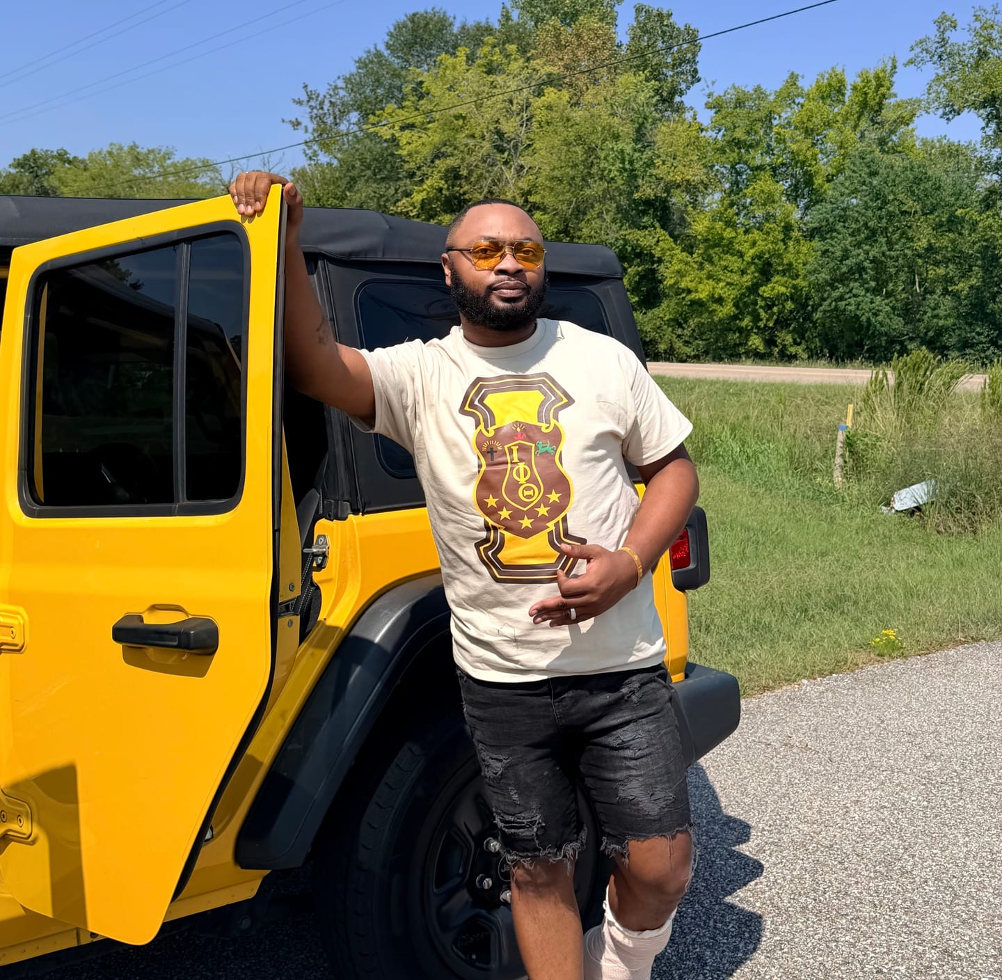 Customer photo review of Iota Phi Theta T-Shirt Ed. 1
