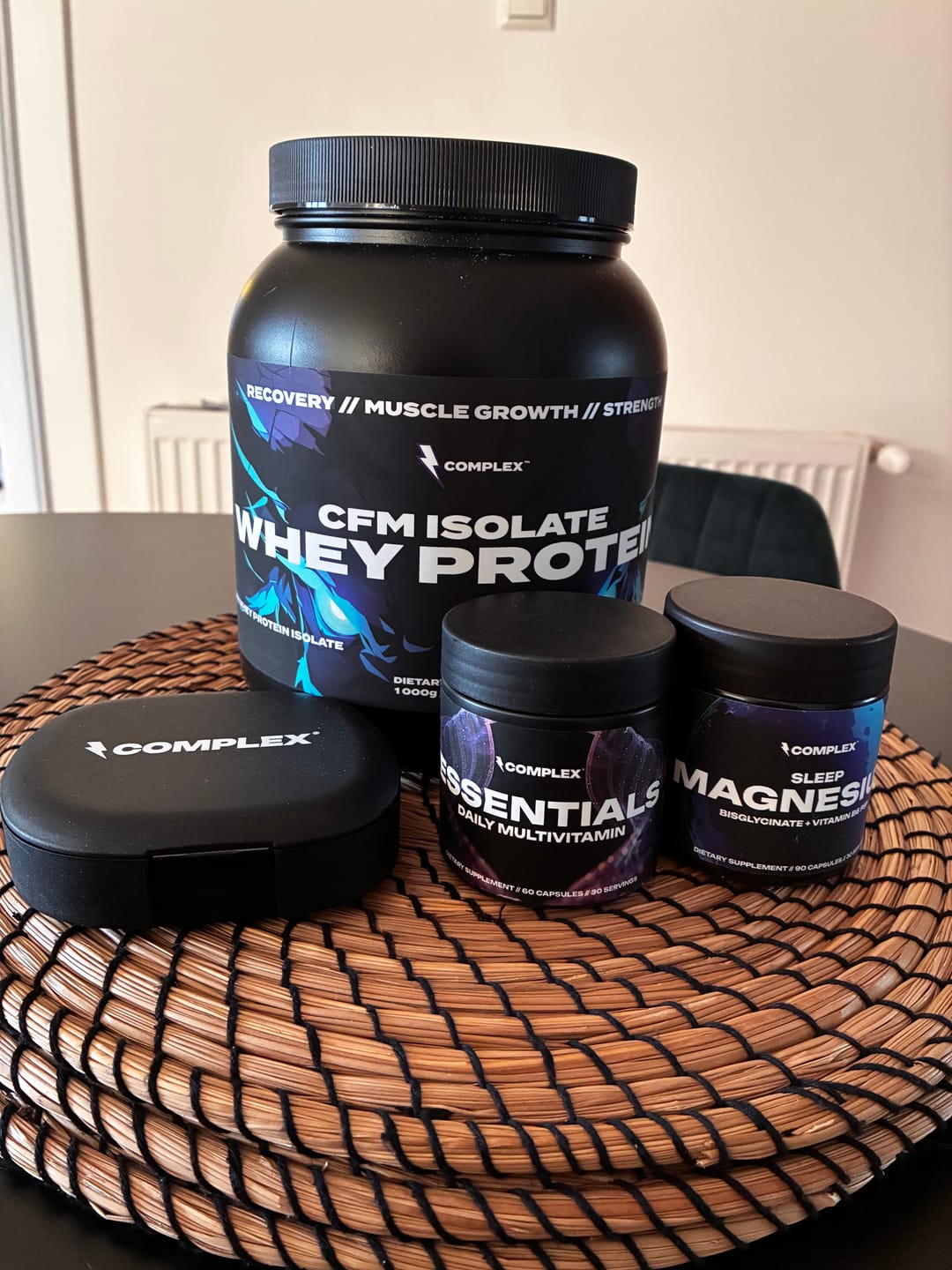Customer photo review of CFM Whey Protein Isolate