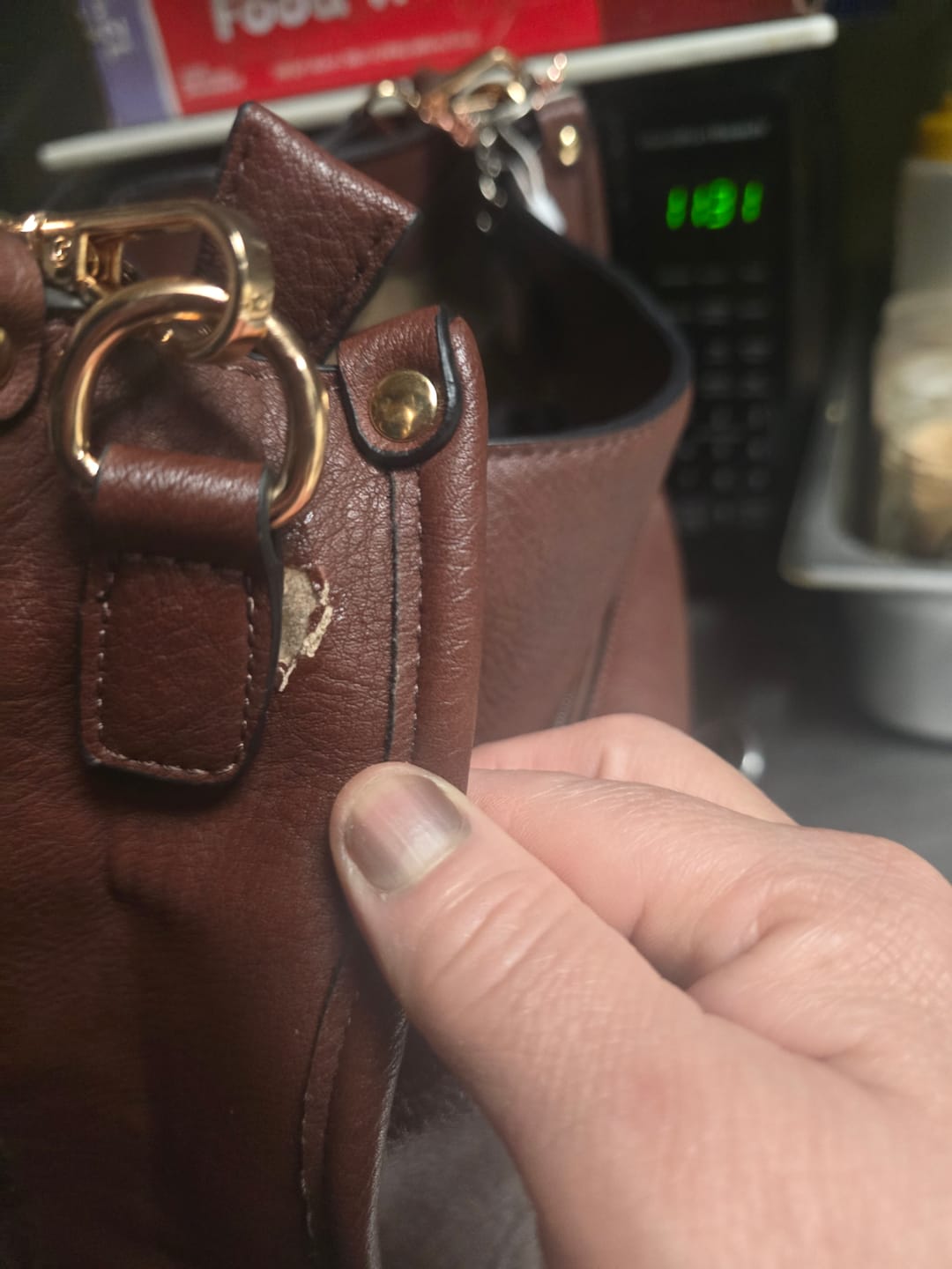 Customer photo review of Chloe Vegan Crossbody