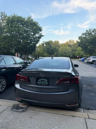 Customer photo review of Create Your Own Custom Magnetic License Plate Cover