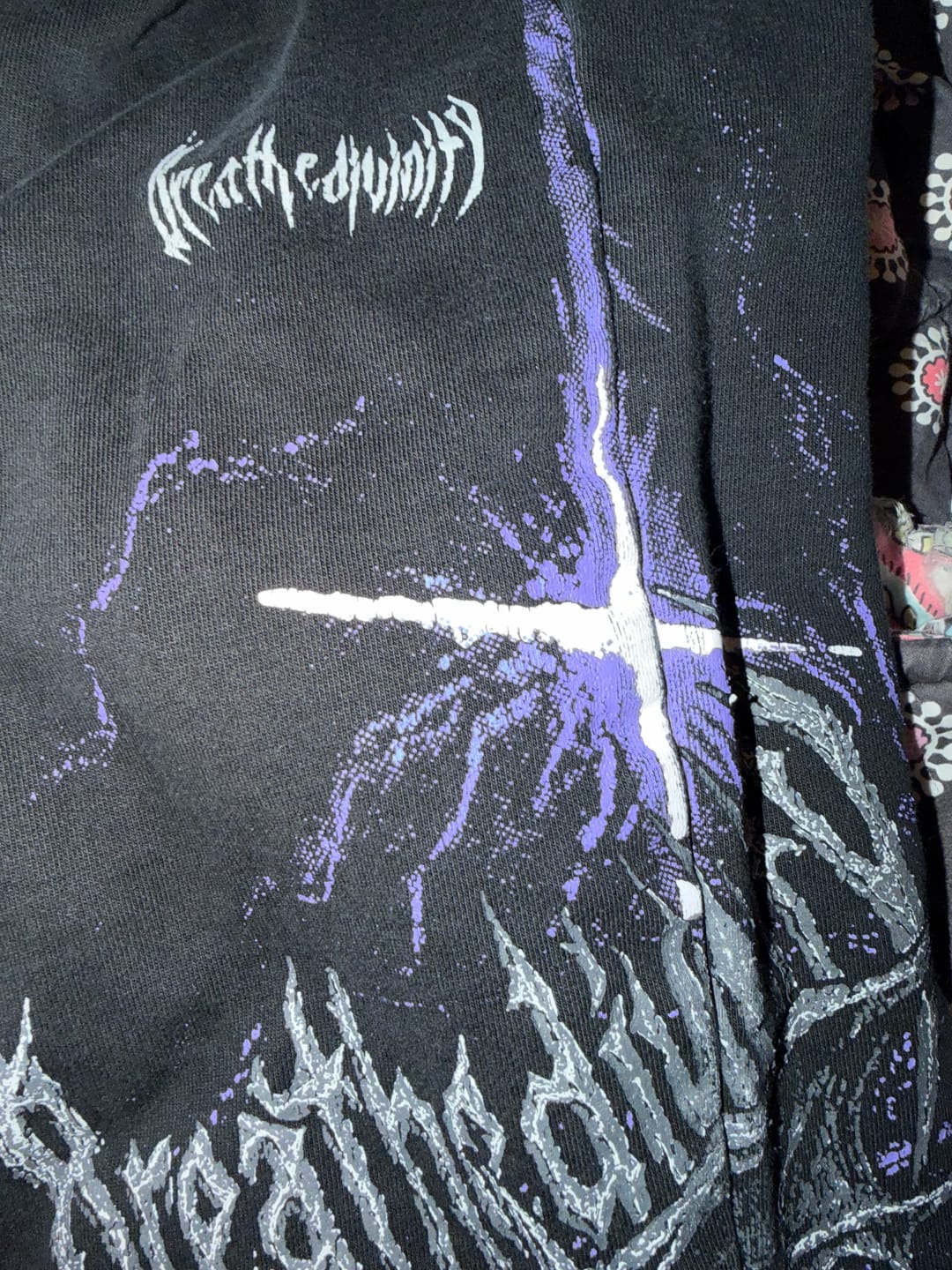 Customer photo review of Blood Reaper Oversized T-shirt [ARCANE]