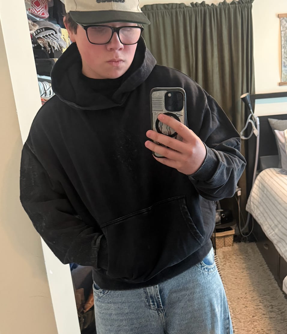 Customer photo review of 5234 - Sigil Crest Hoodies