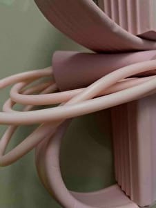 Customer photo review of 4 Tüplü Pedallı Karın ve Bacak Egzersiz Lastiği - Pembe