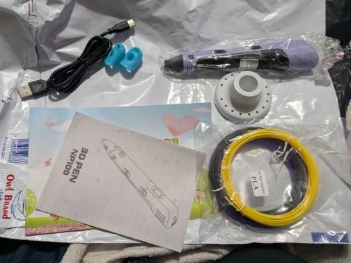 Customer photo review of Kit de Lápiz 3D