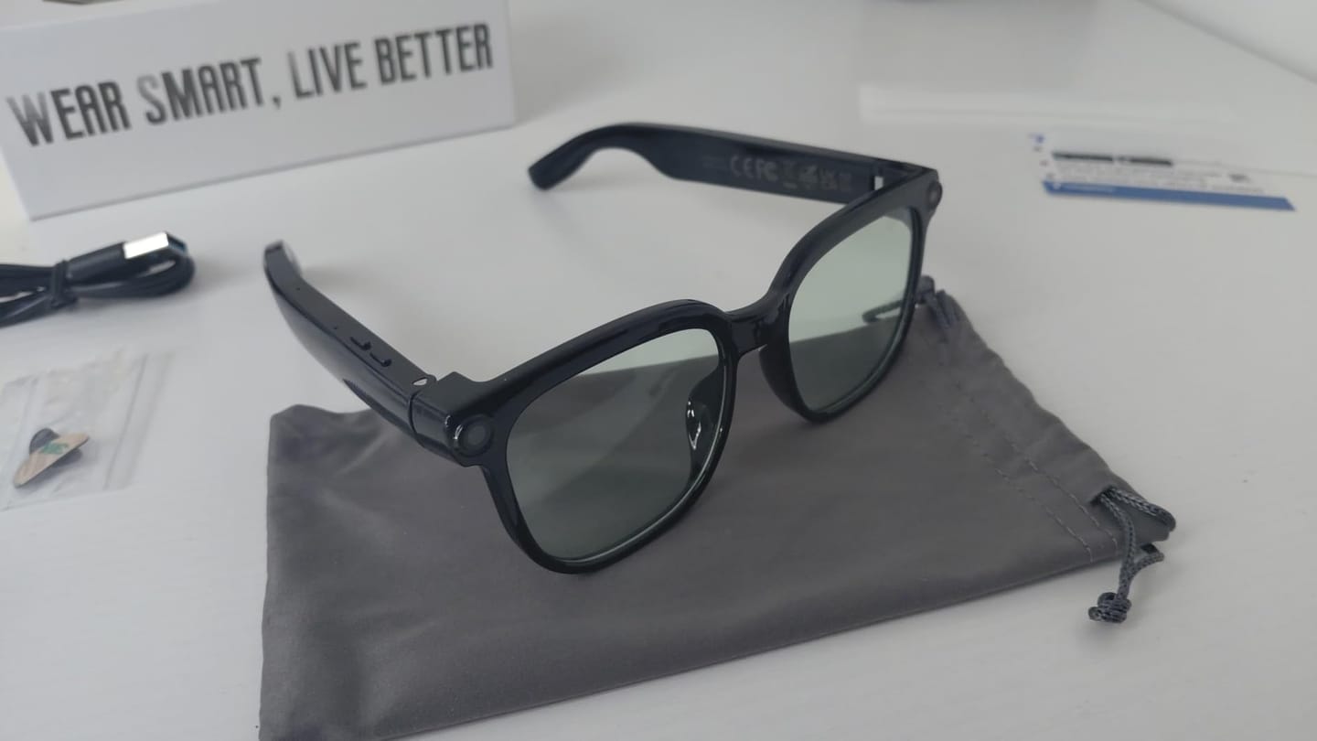 Customer photo review of Gafas con camara IA