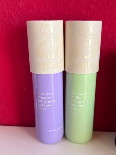 Customer photo review of Body Spray Milky Mango Matcha Latte Kiss