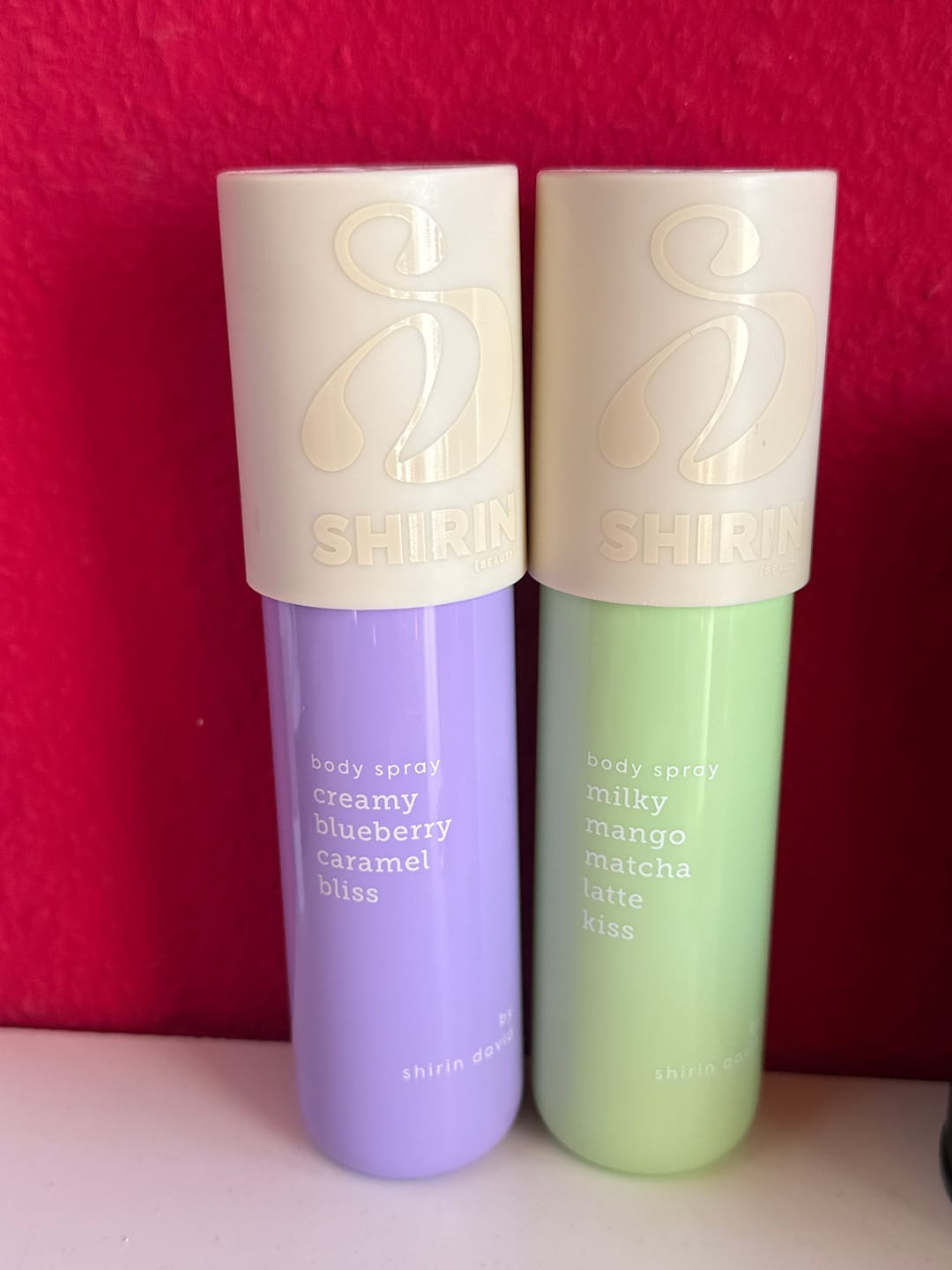 Customer photo review of Body Spray Milky Mango Matcha Latte Kiss