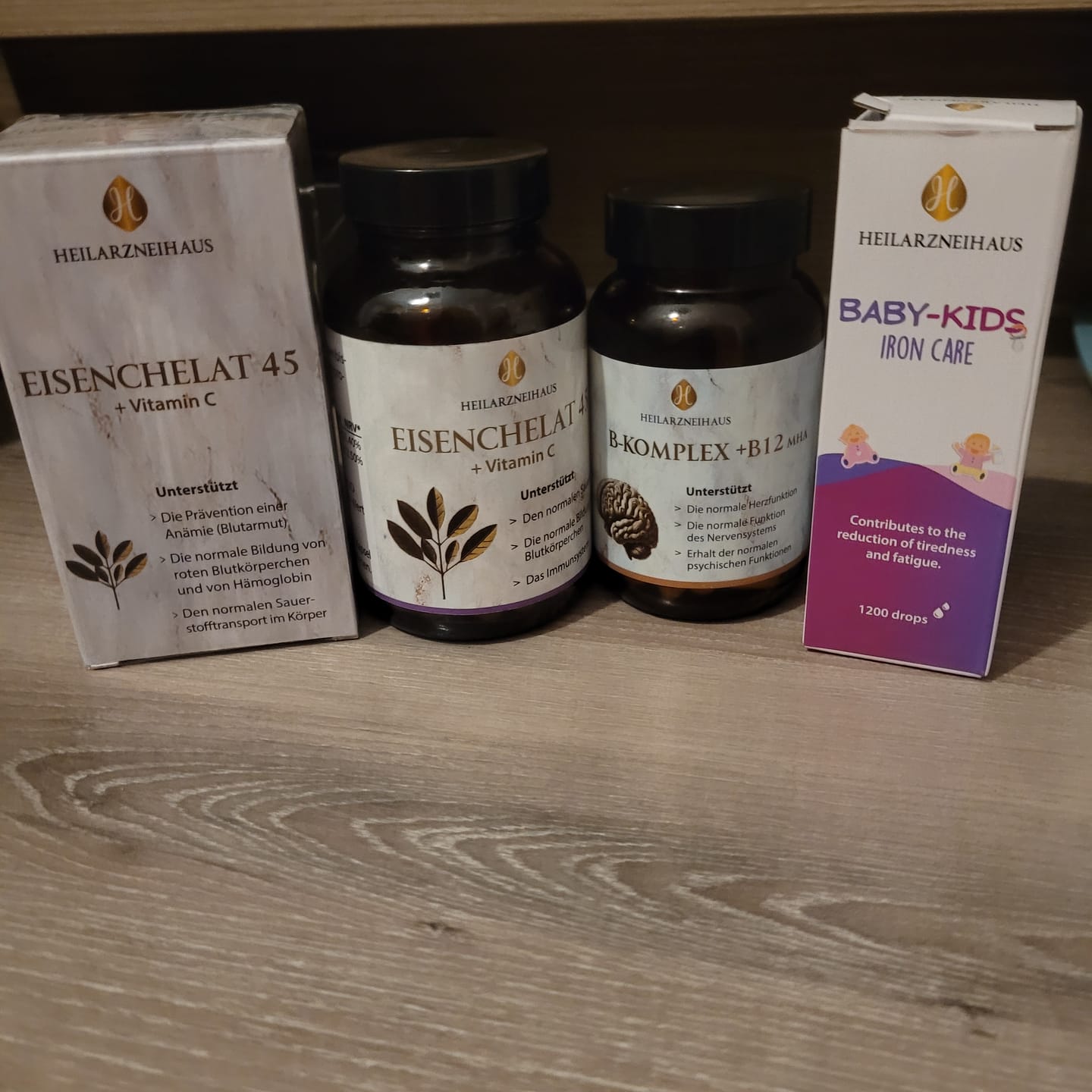 Customer photo review of Eisen 45mg + Vitamin C hochdosiert Kapseln