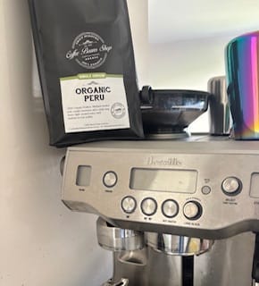 Customer photo review of Organic Peru Coffee Beans