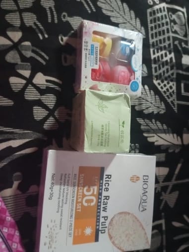 Customer photo review of Auren Cooling Clay Mask for Clear Pores