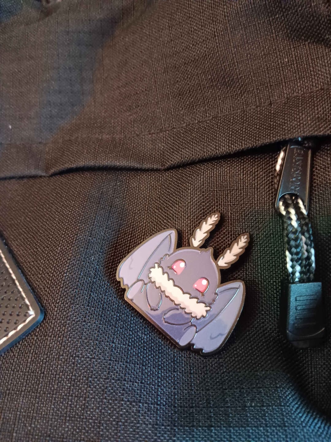 Customer photo review of Enamel Metal Creature Pins