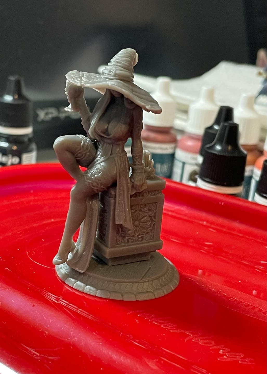 Customer photo review of Witch Mage Pinup