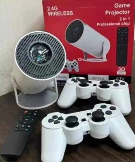 Customer photo review of Arcade Vision Projector.