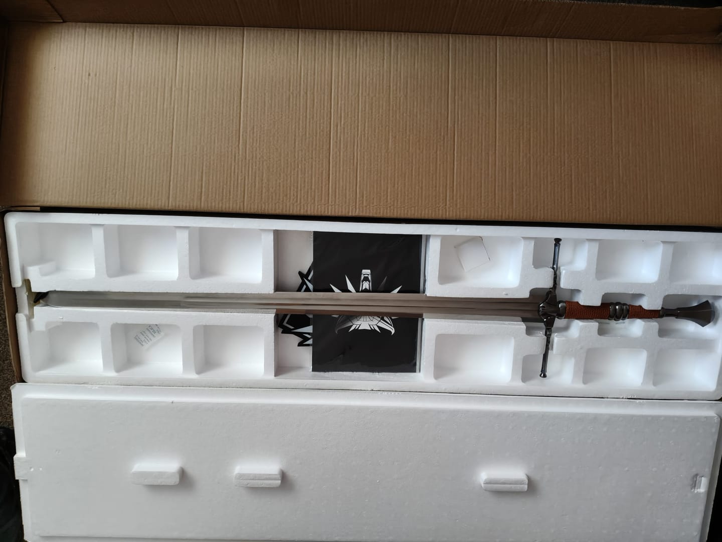 Customer photo review of Geralt of Rivia's Steel Sword - The Witcher Sword