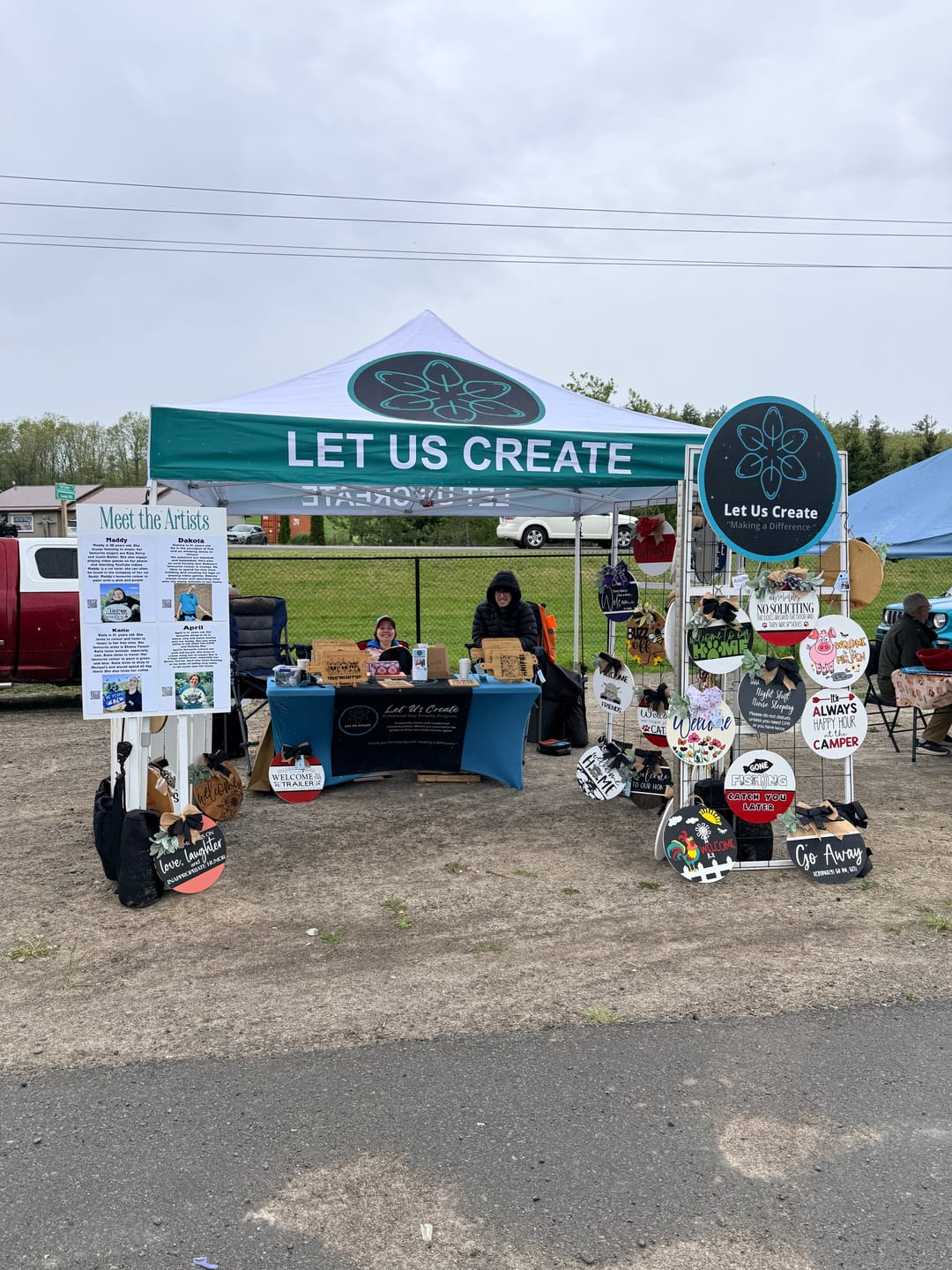 Customer photo review of ABCCANOPY Custom Canopy Tent Pop Up Shelter (S1 Commercial) - 10x10, 10x15, 10x20
